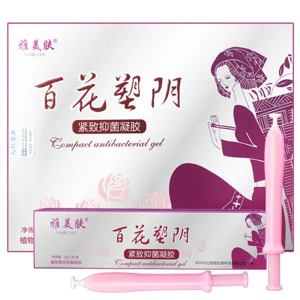자궁경관미란증 개인보호에서 곰팡이균성 발라 두부찌꺼기 이상 가려움증과 냄새 중증 부인과 음염용 비세척제 비세척아피부백화 발효 음성긴축 비균억제젤 5개/포장