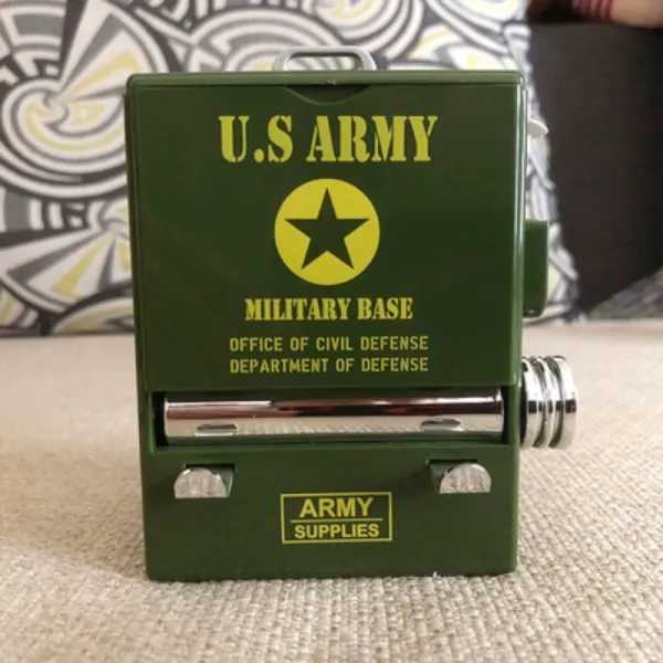 고기집 요식업 이쑤시개통 요지통 코카콜라 이쑤시개케이스 홀더 꽂이 통 그린 + 1개