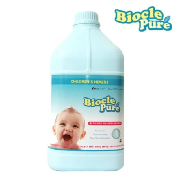 바이오클퓨어 무색 무취 무독성의 살균소독제, 1개, 4L