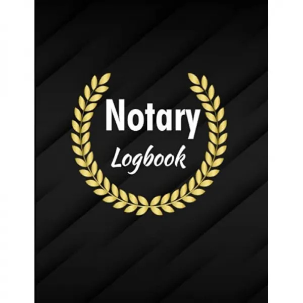 공증인 일지 : 공증인 기록 저널 | 공증 법 및 서명 대리인을위한 공증인 도서, 단일옵션