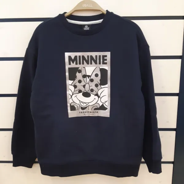 유솔 주니어 이월상품 50%할인!! 기모 미니마우스 캐릭터 맨투맨