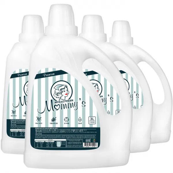 마미스 프리미엄 베이킹소다 세제 3l 액상세제 4개 3000ml