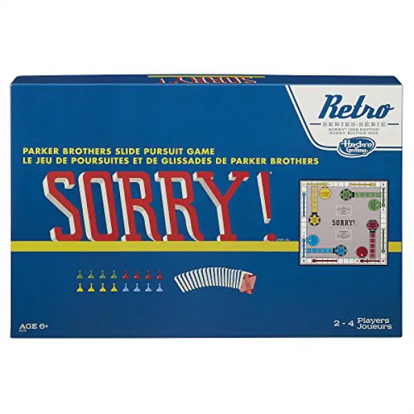 Retro Series Sorry! 1958 Edition Game Retro Series 죄송합니다! 1958 Edition 게임, 1