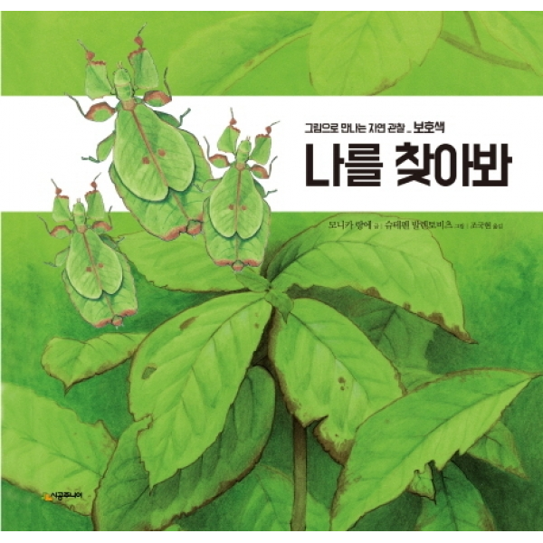 [시공주니어] 나를 찾아봐 : 보호색 (그림으로 만나는 자연 관찰) [양장]