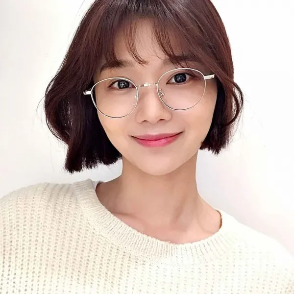 (바이원아이즈) 클래식 빈티지 안경테 고도근시 시력보호 블루라이트 차단렌즈 추가가능