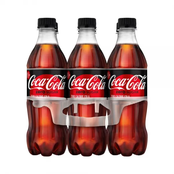 Coca Cola Zero Sugar And Calorie 16.9oz 코카콜라 제로슈가 제로칼로리 500ml 6개 2팩 1개