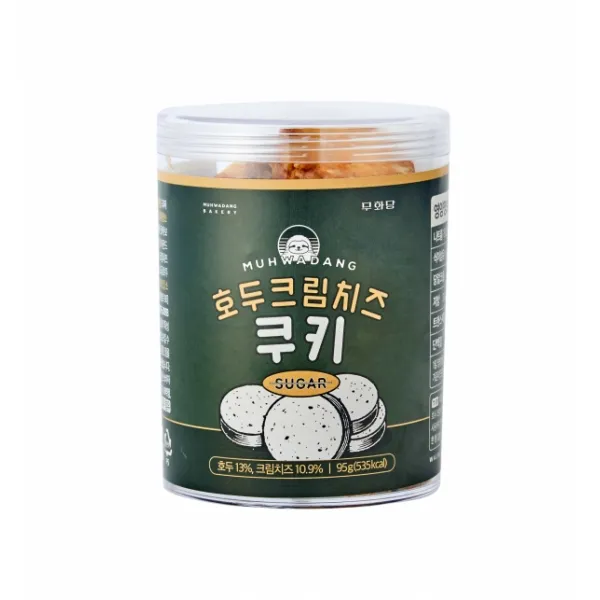 [무화당] 호두크림치즈쿠키 95g, 단품