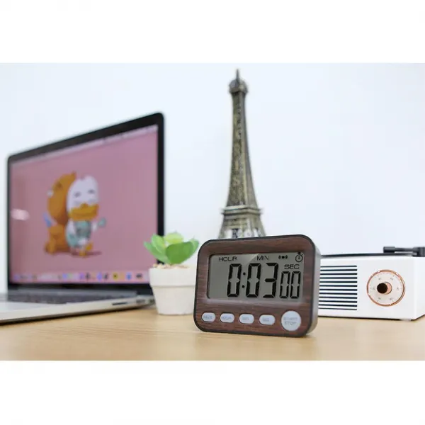 학교 자습시간 알람시계 공부용타이머 고등학생 재수학원 재수생 스터디, 오크