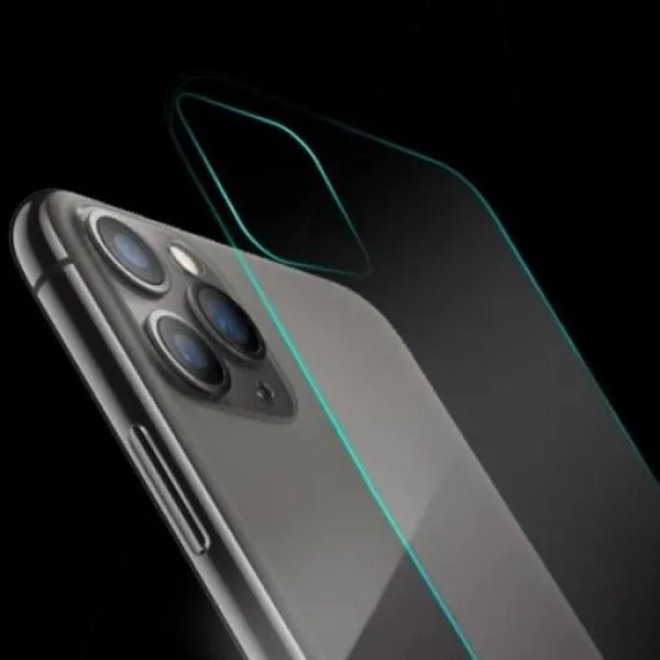 에씨클레오 하기 좋은 밀착력과 높은 만원대 선물 일체감의 후면 강화유리 보호필름 아이폰11 프로 맥스 E 147686 투명보호필름 후면 1매