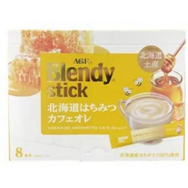 AGF 브랜디 스틱 홋카이도 벌꿀 카페 20g × 8 경감 세율 적용, 1