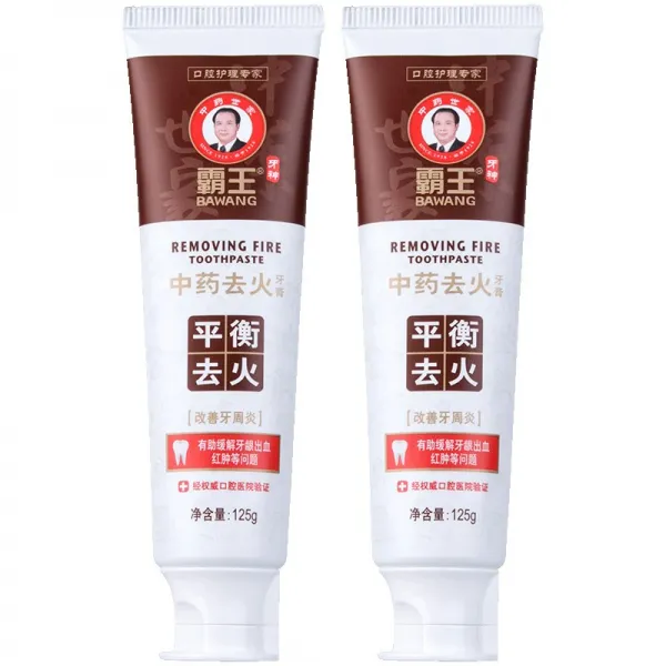 패왕 이신 청상 말투 평형 열을 내림 때제거 구취 불을 끄다 건강함 잇몸 티 물에 담그다 치석, 한약 가다 불 벨치약 125g*2