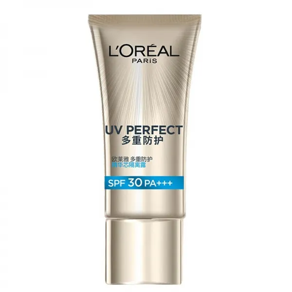 로레알"oreal 여남선크림 다중 차단 로션 특화 Spf50++ 고배 보습 로션 로션 군훈 전신 다중 보습 에센스 로션 80ml 얼굴