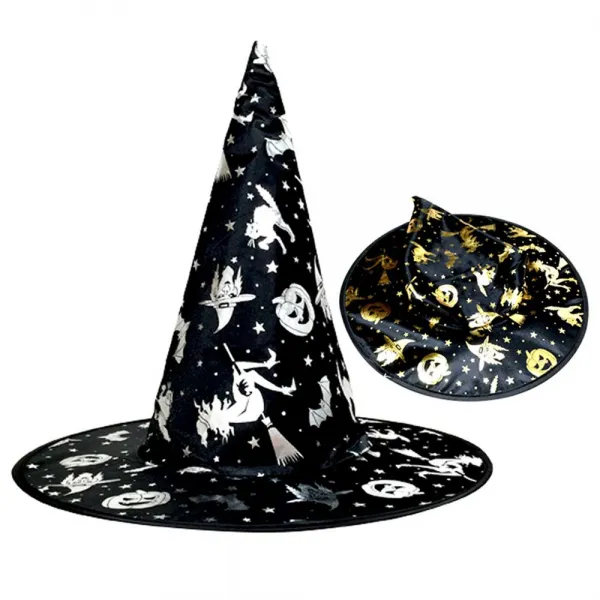 할로윈 의상 마녀 모자 파티 코스튬 꼬깔 마법사모자 B타입_랜덤
