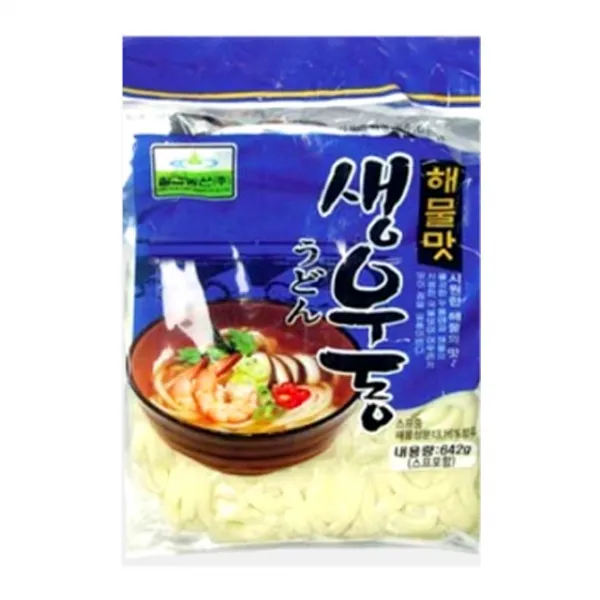 칠갑농산 해물맛 생 우동 3인분 생우동면 우동사리 우동면 생면 간편조리식품, 1개