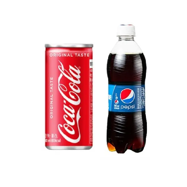 코카콜라 190ml 30입 X 롯데칠성 펩시 500ml 20입, 2박스