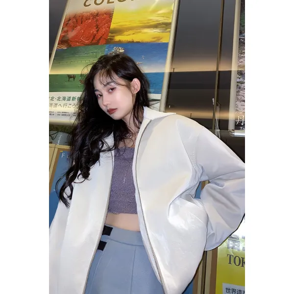 바람막이 (gao격감)바이크자켓 가을겨울 타입 멋스러운 배기튜닝 스타일 재킷 자켓