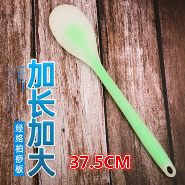 커버롤 실리콘 중경락 치다 양생 홍역 장치다 등을 두드리다 마사지 백해머 헬스 방망이, 그린 업그레이드 판375CM