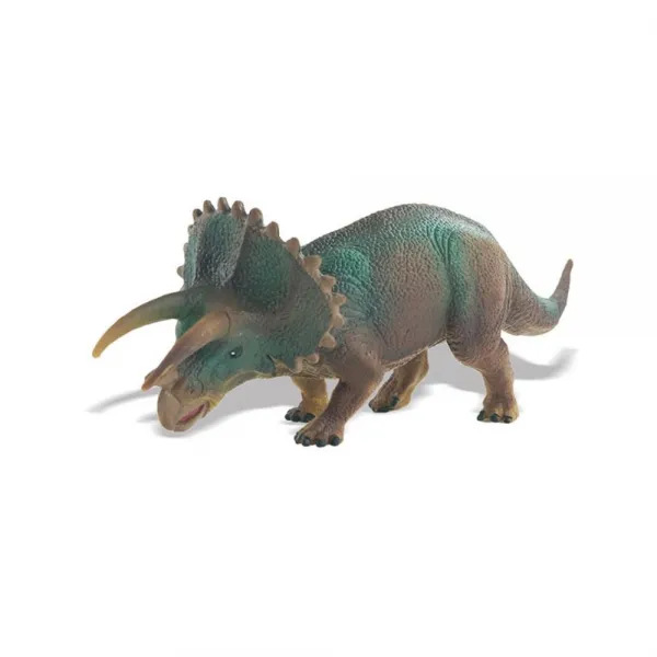 초식 뿔공룡 트리케라톱스 안전 피규어 놀이방 교육용