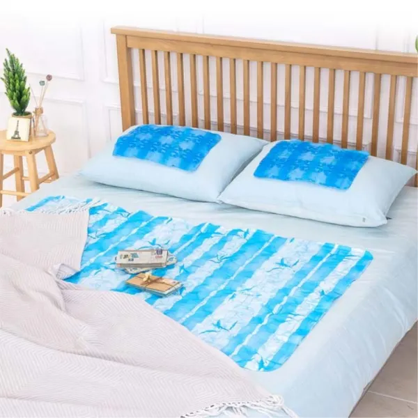 한일 썸머쿨매트 더블세트 프리미엄 더블매트2개+베개4개 국내산