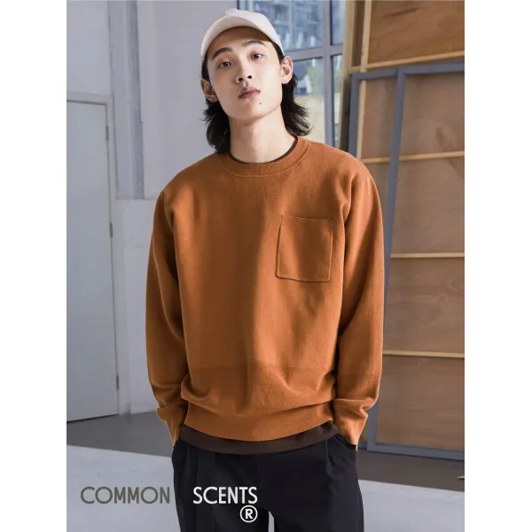 옆트임맨투맨 COMMON SCENTS가을겨울셋트 품 80개 편안한 라운드넥 니트 매치하기좋은 풀오버