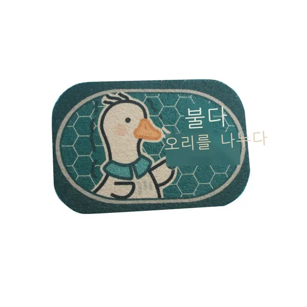 크리스탈 벨벳과 견줄 만한 새끼양 털 깔개 털 카펫 침실 침대 옆 욕실 입구에 두꺼운 깔개를 깔다, 500*800, XS005 오리와 양의 털을 불다