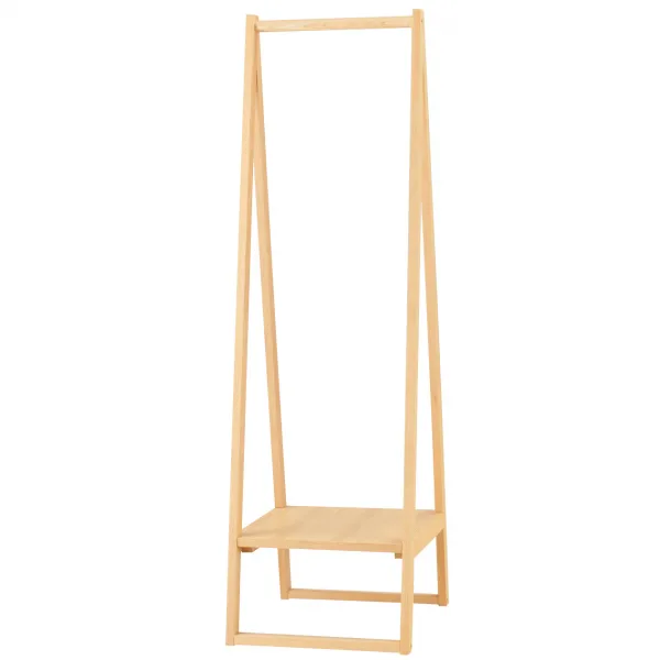 무인양품 MUJI 목제 코트 행거 B4A5012, 내추럴