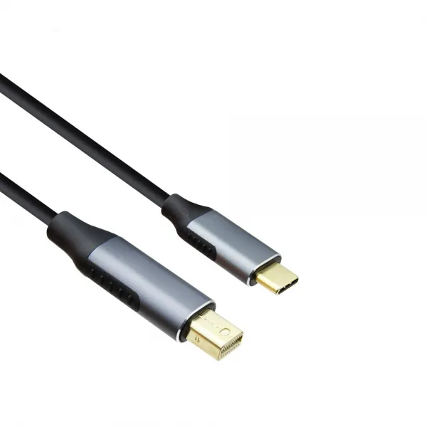 USB C타입 입력 to 미니디피 썬더볼트2 출력 모니터 연결케이블 아이맥출력호환불가, 단일상품