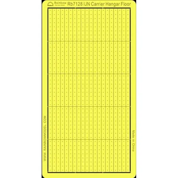 1/700 일본 해군 항공 모함 용 격납고 바닥재