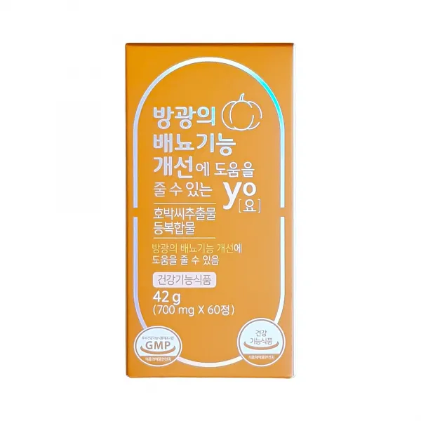 그린스토어 방광의 배뇨기능 개선에 도움을 줄 수 있는 yo[요] 약국정품 60정, 2통