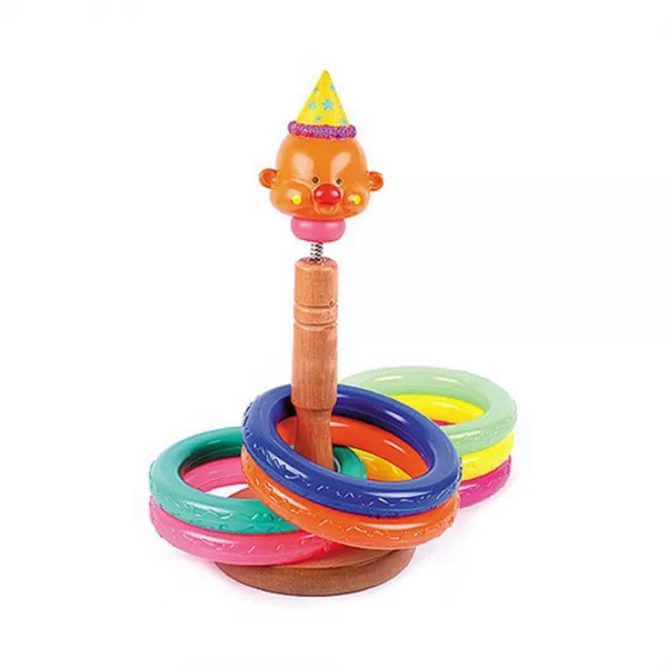 나들이 야외 가족놀이 링 던지기 게임 쌓기 링던지기