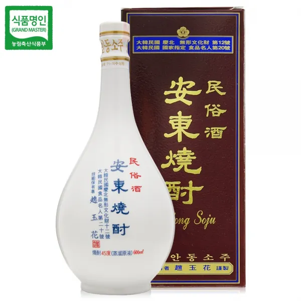 술마켓 200여종 유명 전통주 내맘대로 골라 담기 합배송 1병 조옥화 식품명인 민속주 안동소주 45도 600ml