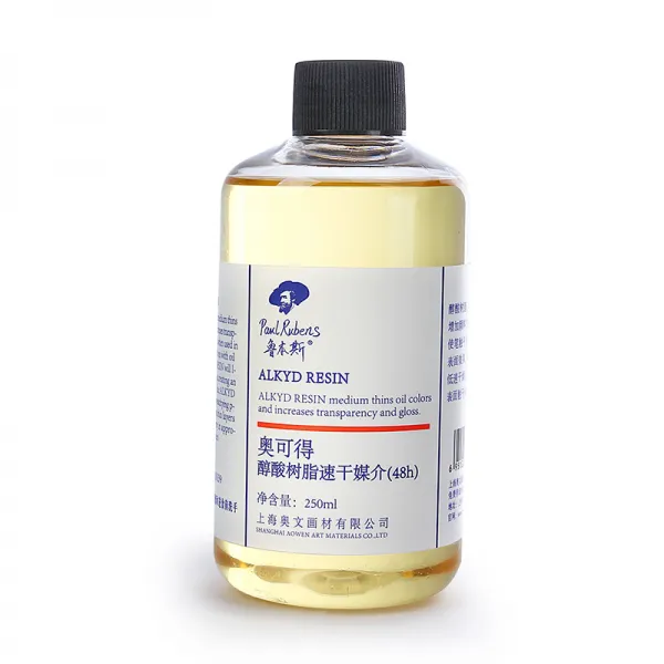 루벤스 원료 조색 신 말로 길함 매개자 중개함 소프트젤 매개체 오정말좋다 알키드산 레진 24H 36H 48 시간 햇볕에, 단병, 오 정말좋다 500ml (48 시간