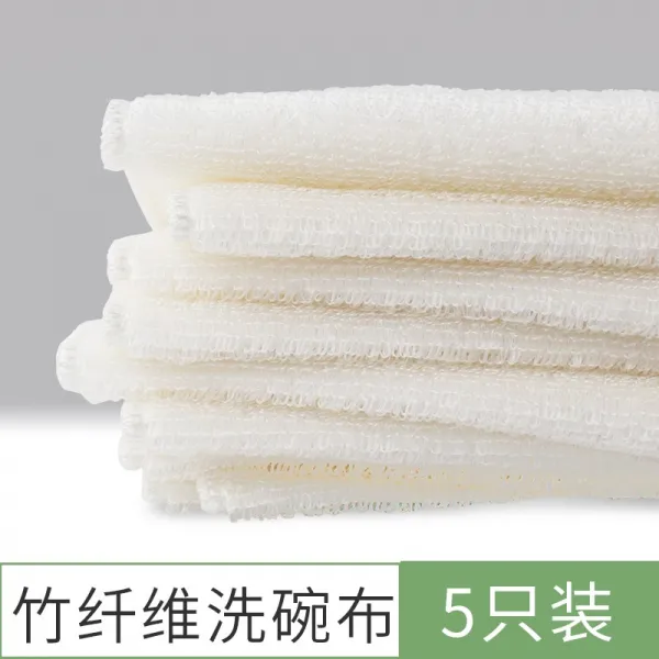 수출 죽섬유 오일 리제 아니 점유 수세미 물 잘 안 빠지고 털 빠짐 기름걸레 주방용품, 5줄룩2318cm