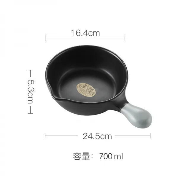 명화 가스 세라믹 프라이팬 뚝배기 네덜란드 머핀 그릴 무코팅 계란 후라이팬 일식 화작음 프라이팬 블랙 블루 손잡