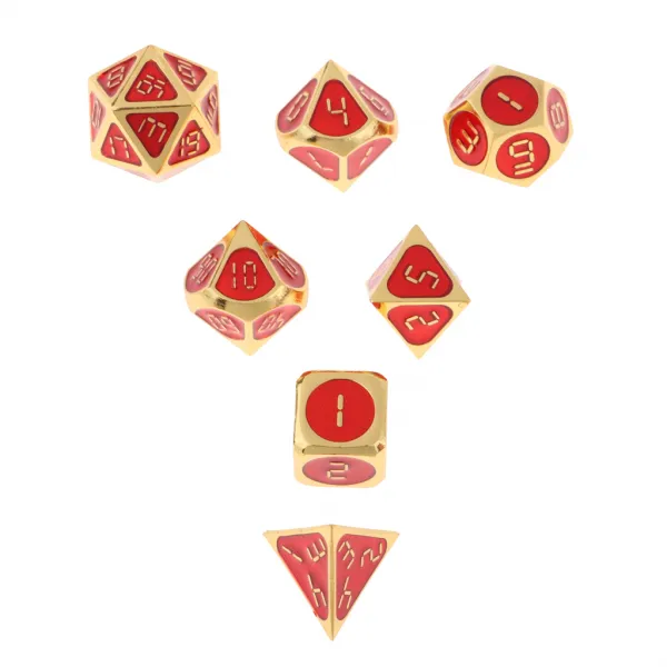 STK 7 팩 다방면 Dice D4 D6 D8 D10 D12 D20 Dices DND MTG RPG Wargame Toy, 이자형