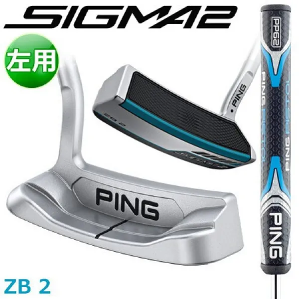 PING [핑] SIGMA2 [시그마2] ZB 2 [ZB2] 좌용 퍼터 플라티나(platina)무마무리 길이 조정 기무능함 PP62그, 상세 설명 참조0