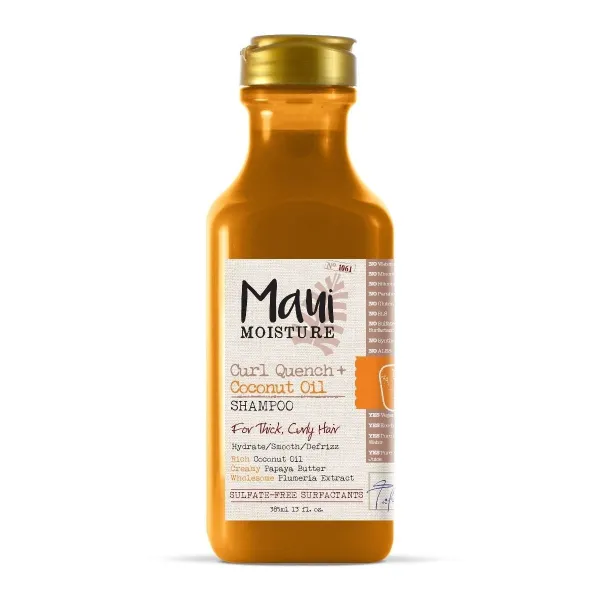 마우이모이스쳐 컬 퀸치 두꺼운 곱슬머리용 코코넛오일 샴푸 385ml