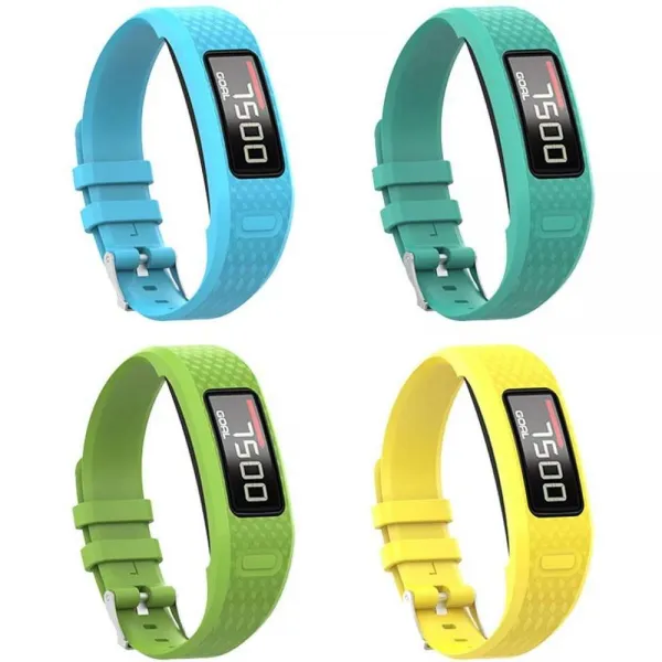 직구 Garmin Vivofit 1 / Vivofit2와 호환되는 Watbro 밴드 Vivofit 1 / Vivofit 2 활동 추적 기용 소프트 실리콘 다채로운 교체 용 시계 밴