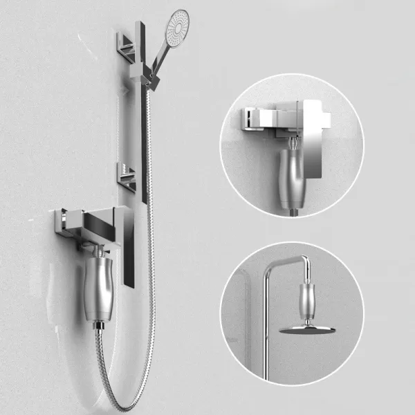 기타 샤워 필터 베이비 유충 수도물 중금속 석회질 제거 욕조 코어개