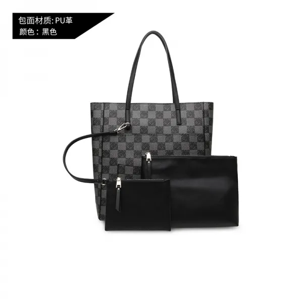 대용량 숄더백 STEVEMADDEN 아름다운 경치를 그리워하다 오르다 클래식 바둑판 칸 여성 3117659322