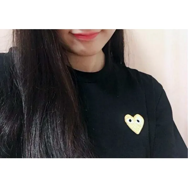 어플로즈캐스팅 봄 여름 패밀리룩 어머니 여성 일가 3 네 식구 남여 보물 사랑하트 순면 코튼 T