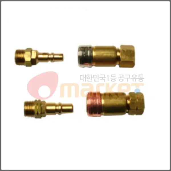 GZC254988금강정밀 오마켓 용단기전용안전카플러TW-35 산소호스 용접공구