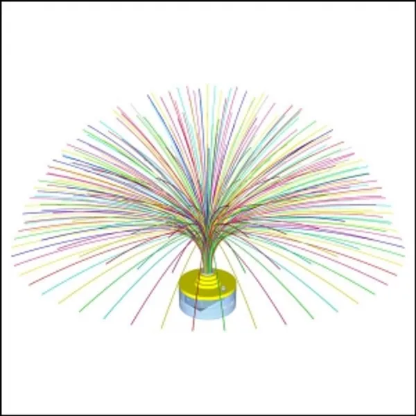 지니로드_뚠뚠샵뉴 원터치 Led 광섬유 조명등 만들기 1인용 5인용 과학만들기 Diy조명등만들기 과학학습교구 광섬유조명등 Led조명등부재시 문자 찜_1인용