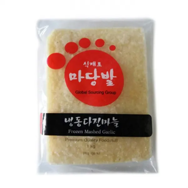 마당발 냉동 다진마늘 1kg