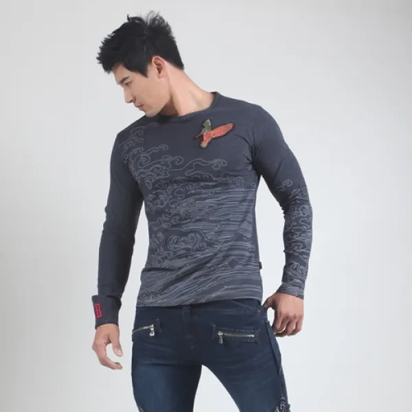  바보사랑 그린바나나 Rising Tide Long Sleeves