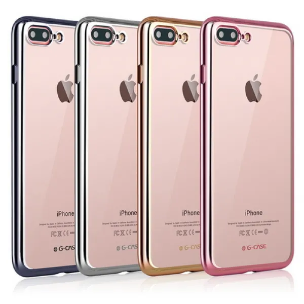  바보사랑 아이폰7 7플러스 플래이팅 Tpu 투명 케이스