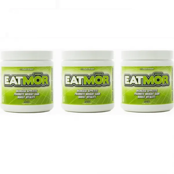 VH Nutrition Eatmor 식욕 자극제 살찌는 영양제 체중 증가 120캡슐, 3개, 120정