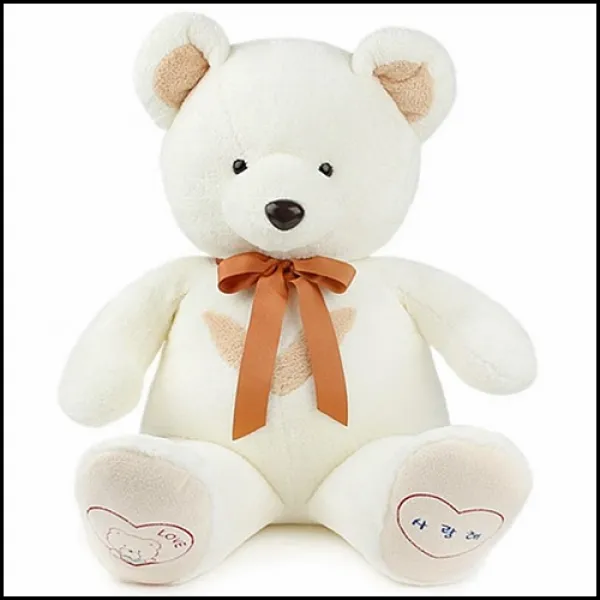 큰손부라더 가성비 반달곰 인형 120cm 베이지 아이보리 초코 브라운 테디베어 인테리어 인형쿠션