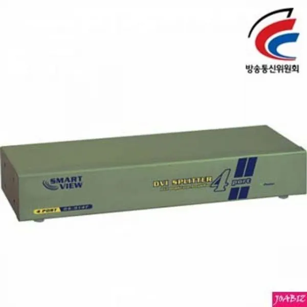UFJ331934신뢰공장분배기(New) 모니터 PC용품 1대4 고해상도 DVI 24모니터 울트라와이드모니터, 단일색상