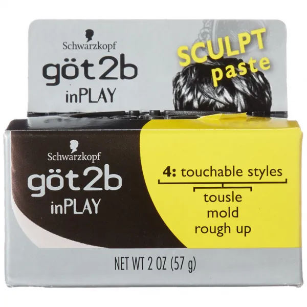 Got2B In Play Sculpt Paste 갓투비 인플레이 스컬프트 페이스트 왁스 59ml 2개, 단일상품